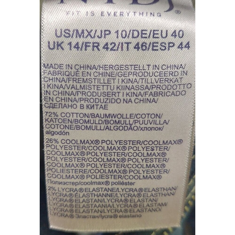 NYDJ Women's Slim Bootcut Jeans Size 10/Lift Tuck Technology Cool Embrace Denim - Picture 7 of 11